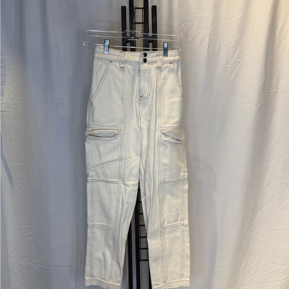 PacSun Pants - PacSun Cream Straight Leg Pants‎